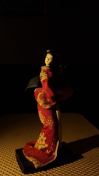 女人偶纪念品配传统服装图片下载