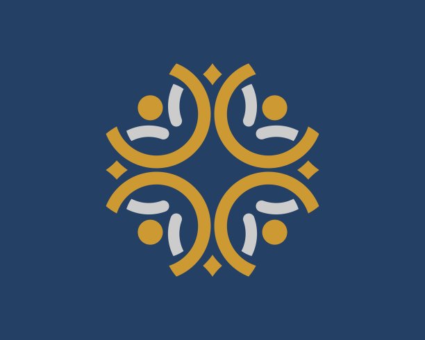 抽象装饰用花和人的图标图片下载