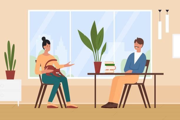 宠物主人和猫进行兽医体检，与生病的小猫坐在一起，拜访医生图片下载