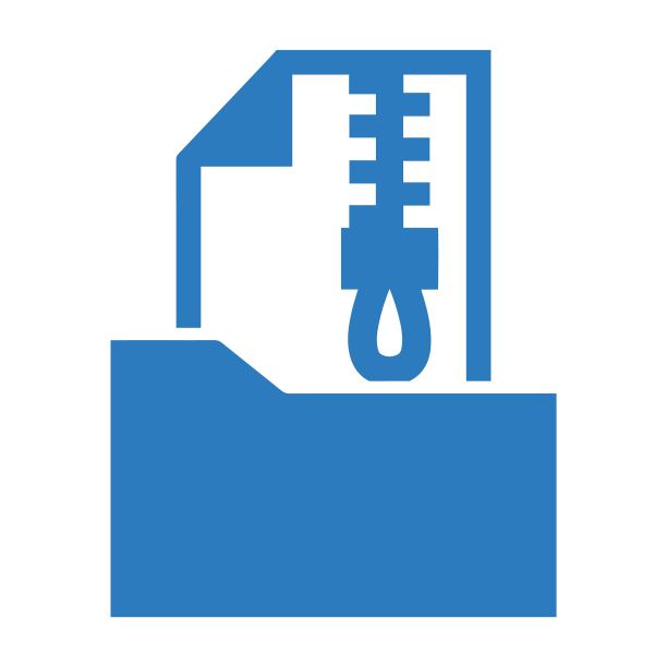 档案，文件，文件夹，rar, zip图标图片下载