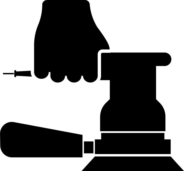 砂光机手持工具使用手臂使用图片下载