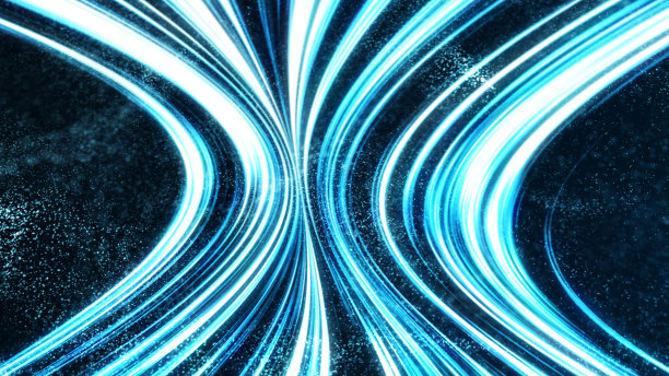 抽象运动曲线城市图片下载