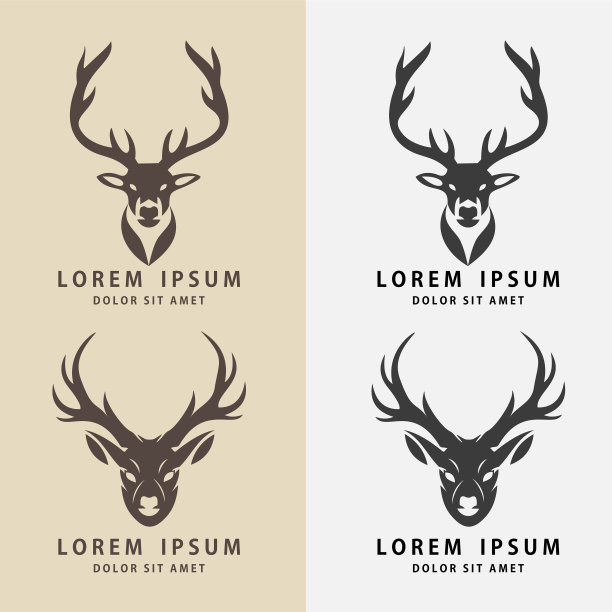 亲爱的头标志模板适合公司的标志图片下载