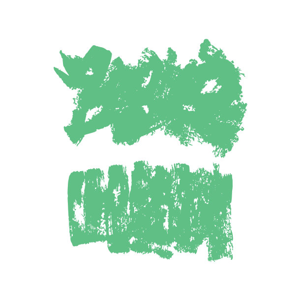 垃圾背景绿色和白色单色图片下载