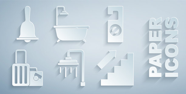 设置淋浴请不要打扰手提箱图片下载