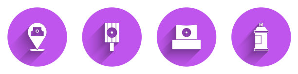 设置喷漆喷头的喷头盖和图标图片下载