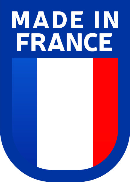 法国制造的标志国旗邮票图片下载