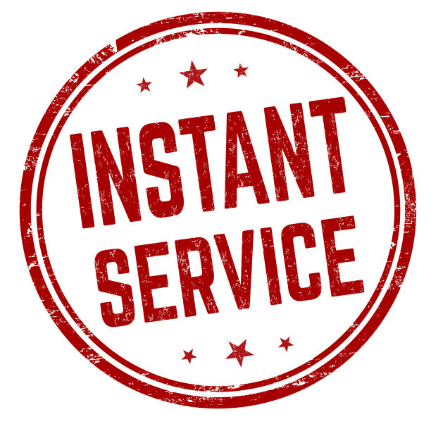 即时服务垃圾橡胶印章图片下载