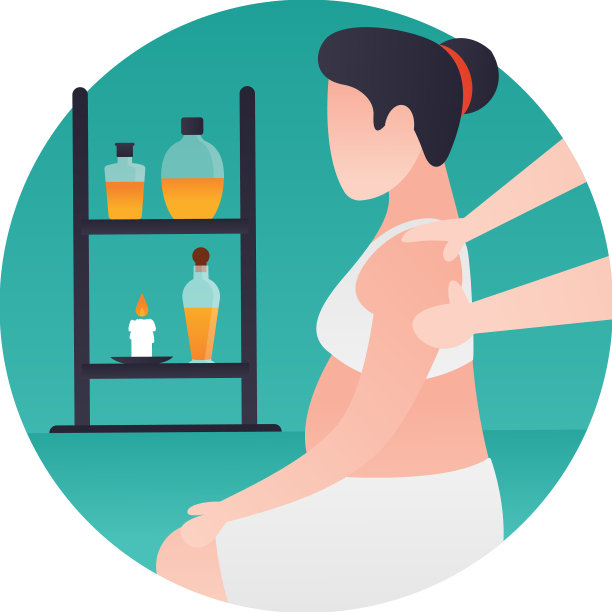 肩膀按摩图片下载