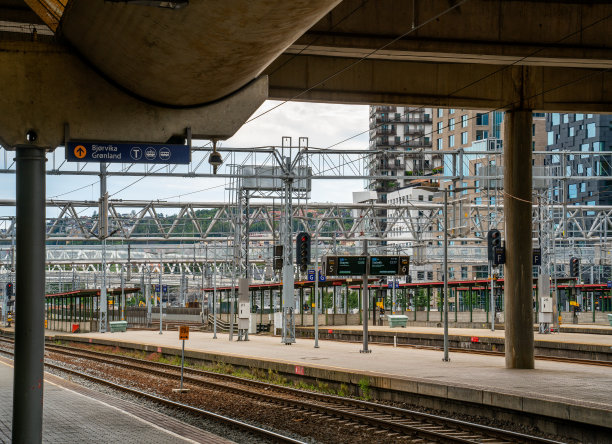 场景发生在挪威奥斯陆火车站图片下载