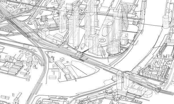 城市现代景观图片下载