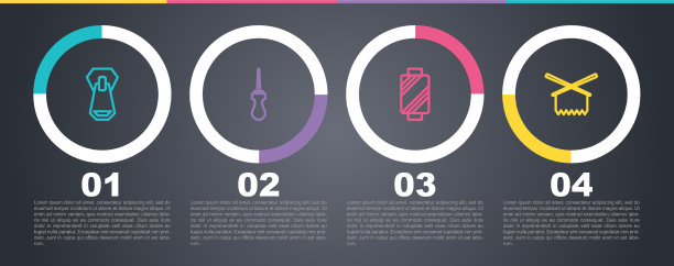 在线轴上套上拉链锥工具线图片下载