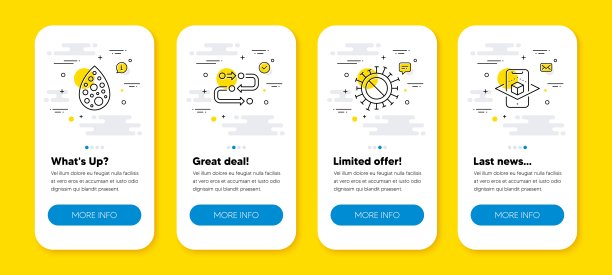 向量集人工颜色，方法学和冠状病毒线图标集。向量图片下载