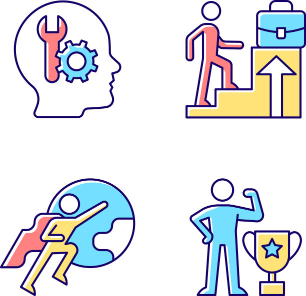 工作动机RGB颜色图标设置图片下载