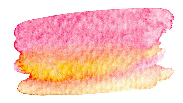 水彩染色粉黄色背景图片下载