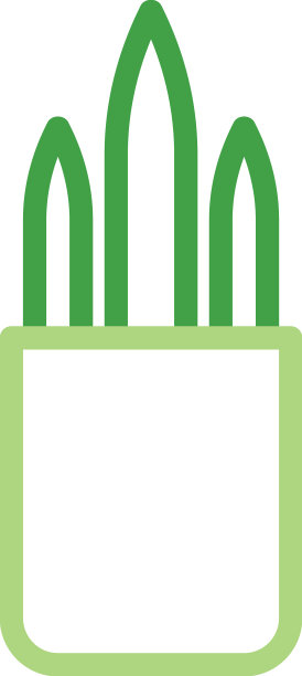 与标志植物多色风格图标完美图片下载