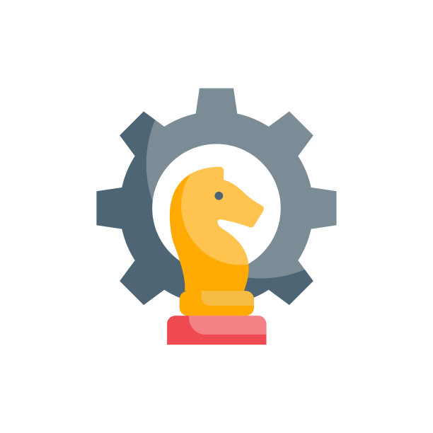 战略管理矢量平面图标风格插图。EPS 10个文件图片下载