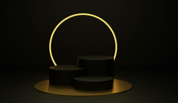 3D蓝色闪光背景图片3D插图图片下载