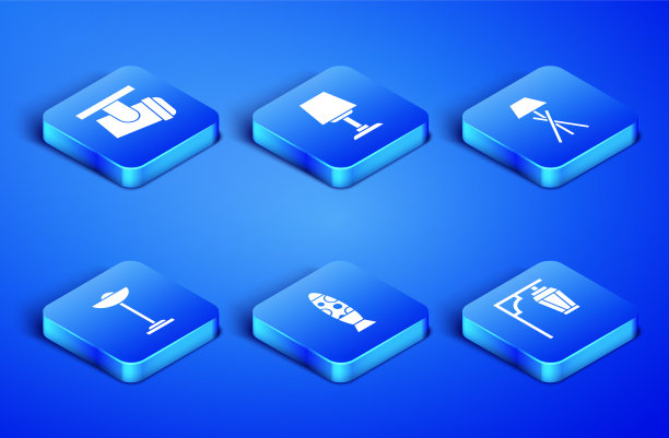 设置复古街灯、led轨道灯和图片下载