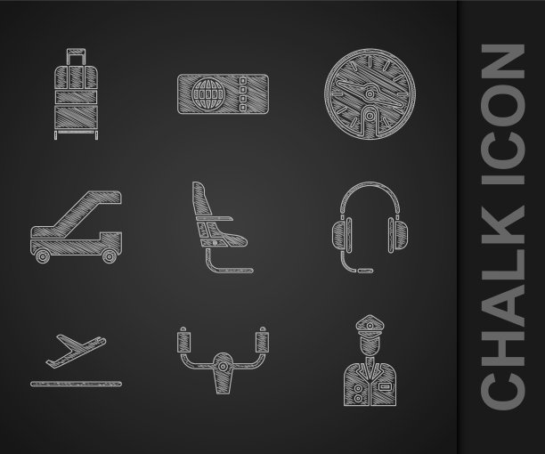 设置飞机座椅、飞机舵和驾驶员图片下载