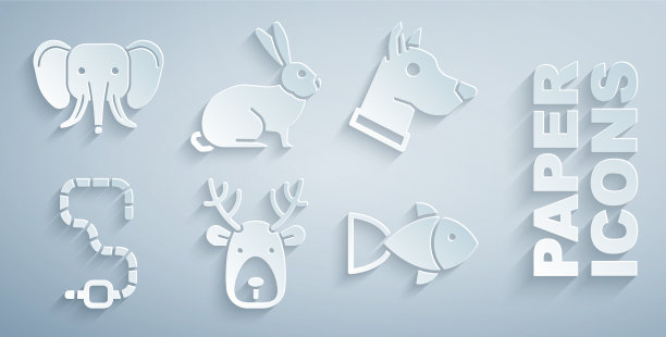 鹿头鹿角狗虫鱼图片下载