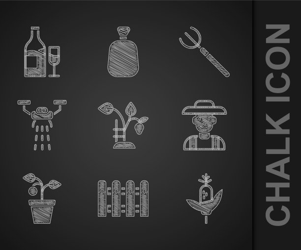 园内设置草莓灌木篱笆，木玉米图片下载