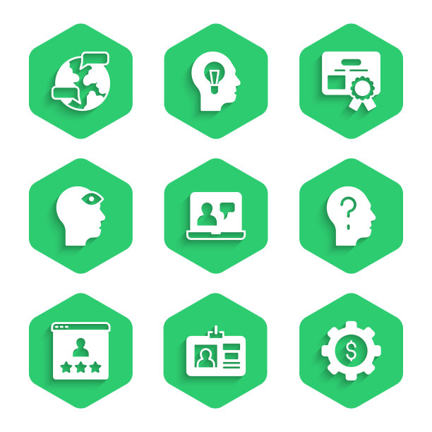 设置在线教育标识牌装备图片下载