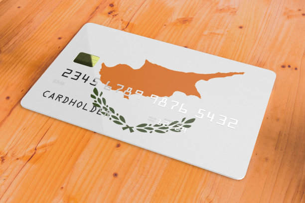 信用卡旗塞浦路斯3d图片下载