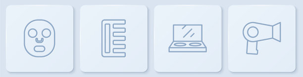 定线面部化妆面膜粉底用图片下载