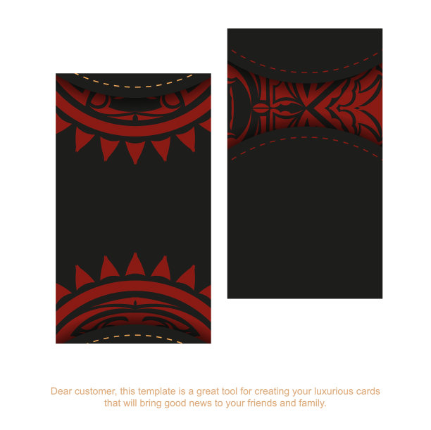 黑色的明信片设计与面具的神图片下载