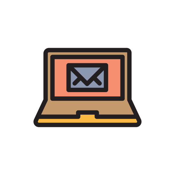 邮件图标矢量插图设计模板。可编辑的中风。股票插图图片下载