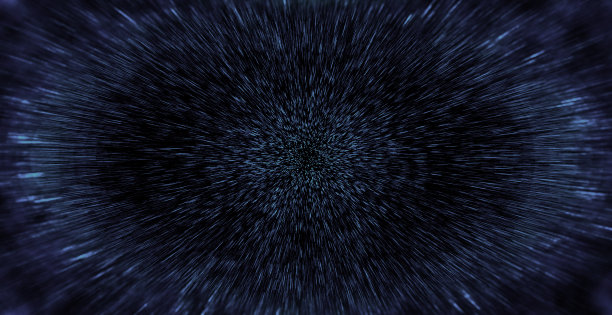 翘曲速度驱动器在深空|翘曲，在巨大的速度通过空间和时间3d渲染图片下载