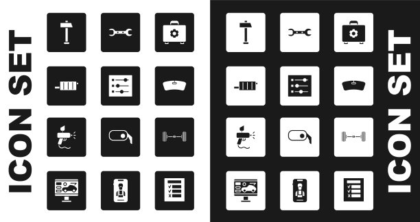 设置工具箱汽车设置消音器锤图片下载