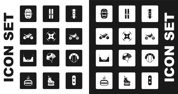 设置长板或滑板无人机飞行图片下载