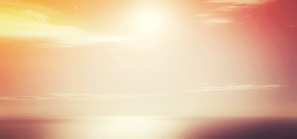 梦幻般的天空背景与复制空间图片下载