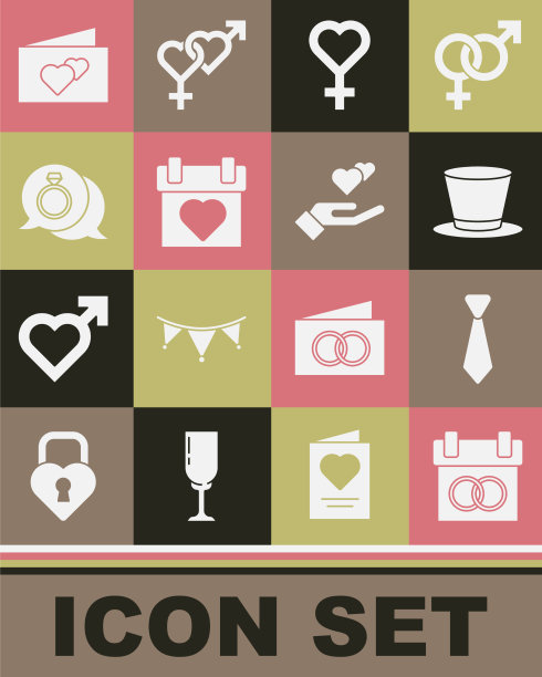 设置日历领带圆筒帽女性图片下载