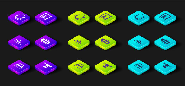 在衣架上电动设置清洁毛巾刷图片下载