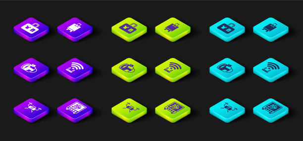 设置无人机飞行雷达与目标监控喷气机图片下载