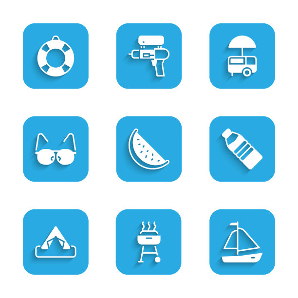 集西瓜烧烤、烧烤、游艇、帆船于一体图片下载