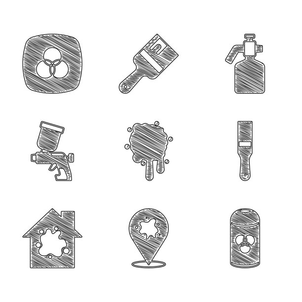 设置喷漆可以刷油漆的房子图片下载