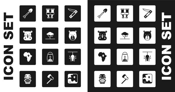 设瑞士军刀非洲树犀牛图片下载