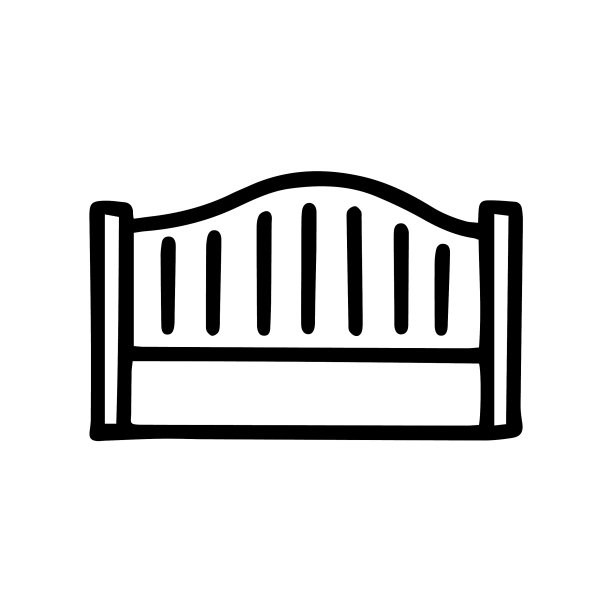 组合式栅栏黑线涂鸦简单图片下载