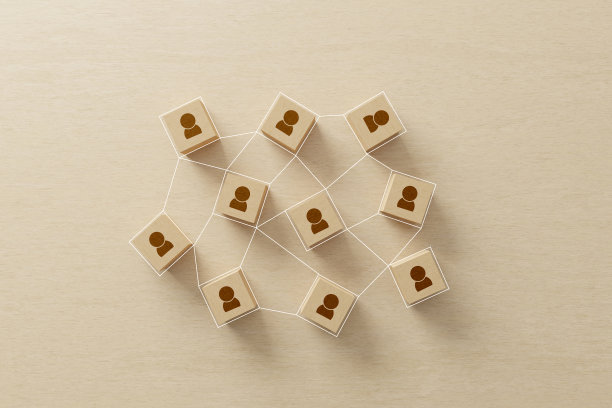 木块以人为本，打造强大的团队、人力资源和管理理念。三维演示图片下载