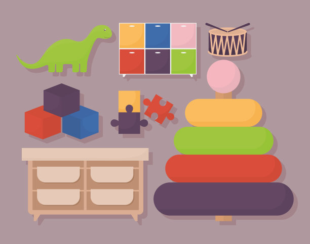 七个玩具设计图片下载