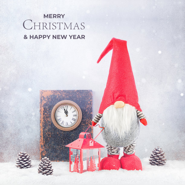 圣诞节或新年背景。图片下载