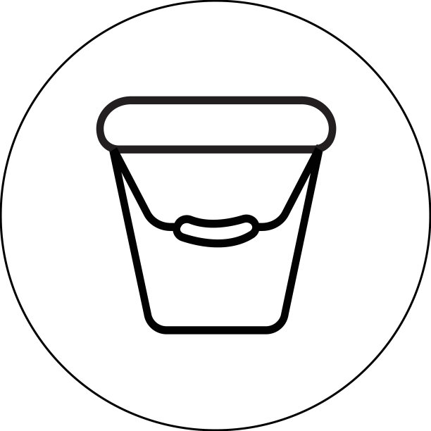 桶图标标志图片下载
