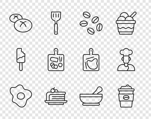 排好炒鸡蛋、咖啡杯、去豆图片下载