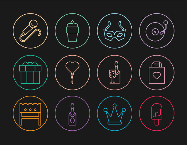 用心设置冰淇淋购物袋图片下载