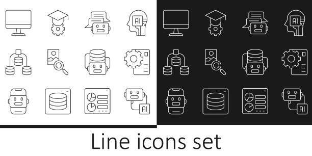 设线人工智能机器人神经图片下载