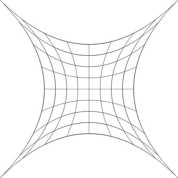 扭曲抽象几何形状元素图片下载